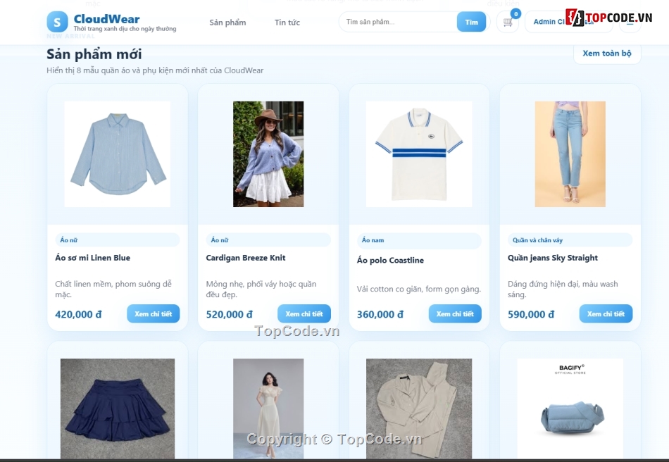 web bán quần áo,bán quần áo,quần áo,web quần áo